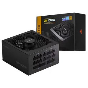 Segotep GM1000W 80PLUS GOLD 풀모듈러 ATX 3.1 (PCIE5.1) 블랙, 1개, 선택하세요