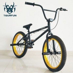 묘기 자전거 bmx 산악 20인치 스트리트 초보자 묘기자전거 액션, F, 1개