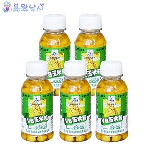 용왕낚시 중국떡밥 서부풍 VB 옥수수알 미끼 100ml *5개묶음 옥수수미끼 민물낚시 떡밥 붕어떡밥 잉어떡밥 노지떡밥, 5개