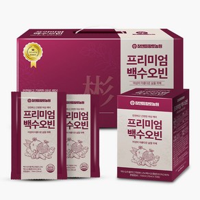 식약처 인증 국내산 100% 백수오 진액 프리미엄 백수오빈, 70ml, 30개