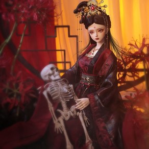 [이쿱] SD급 의상 중국 전통옷 구체관절 인형 BJD 패션 옷 드레스 슈트 코트 바지 정장 여성복 남성복 스커트, 1개