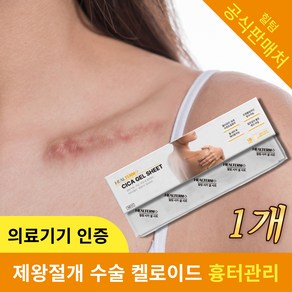 힐텀 시카 겔 시트 흉터 관리 실리콘 겔 밴드