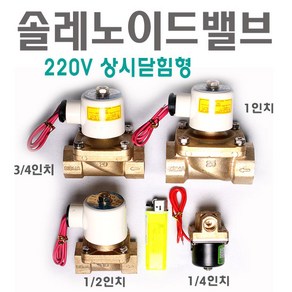 솔레노이드밸브8A/15A/20A/25A/상시닫힘형220V/엑셀배관/주름관/물호스/효신/솔밸브/solenoid valve (HDW2120), HPW2150(20A)상시닫힘형, 1개