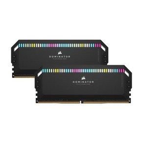 [CORSAIR] DDR5 PC5-44800 CL36 Dominato Platinum RGB 블랙 [32GB (16GB*2)] (5600)