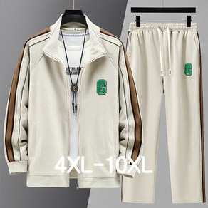 쥬엔리치 남자 빅사이즈 자켓 캐주얼 집업 맨투맨 바지 상하 JR2351 4XL-10XL