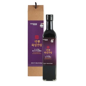 서목태 죽염간장[500ml] 인산죽염촌 종가집 최은아죽염, 1개, 500ml