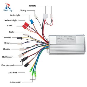 전기자전거 YK89S 브러시리스 DC 모터 스쿠터 홀 리버스 36V 500W 120 도, 1개