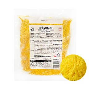 [풍림푸드] 얇은고명지단 700g (냉동) 달걀 지단채, 1개