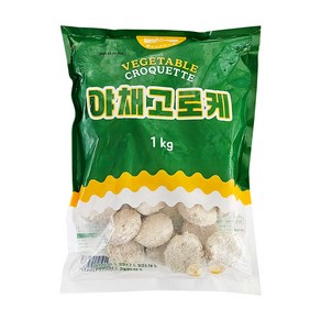 맘모스 야채 고로케 1kg, 1개