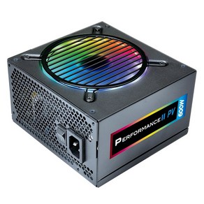 마이크로닉스 Pefomance II PV ATX 파워 RGB Sync 600W 80Plus Bonze HPW-600BR-F12S