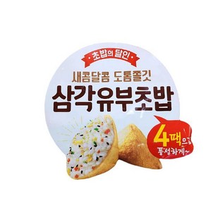 동원 동원 새콤달콤 도톰쫄깃 삼각유부초밥 740g, 1개