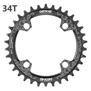 크랭크 자전거 체인링 Deckas MTB 산악 시마노 호환 ALIVIO M4000 M4050 DEORE M612 크랭크용 94 + 96BCD 라운드 34 T 36 38 40 42