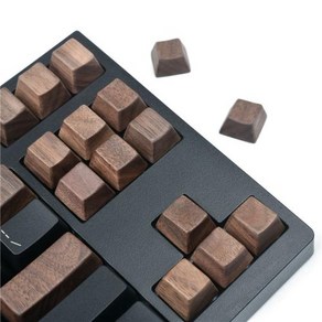 Walunt Wood Keycap 기계식 키보드 용 OEM 프로파일 사용자 정의 키 캡 R4 R3 R2 R1 WASD 화살표 625u 스페이스 바 MX 스위치, 없음, 없음