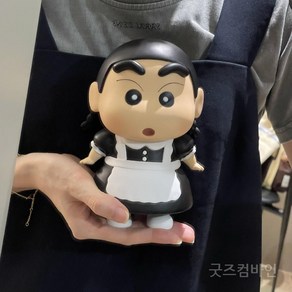 굿즈컴바인 스토어 양갈레 메이드복 짱구 피규어, A. 18cm, 1개