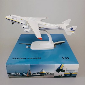 다이캐스트 Antonov An225 Miya 비행기 항공기 장식 an124 20cm, 1개