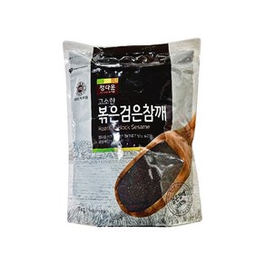 정다운 볶은검은참깨 1kg, 1개