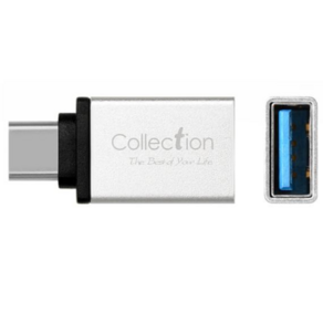 메탈 C타입 TO USB3.0 A 변환젠더 USB3.1 USB 메모리 리더기 스마트폰 태블릿 노트북 맥북 연결