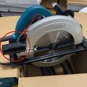 전기 원형 톱 집진 포트 커넥터 193068-4 Makita N5900B N5901B N5902B, 1개