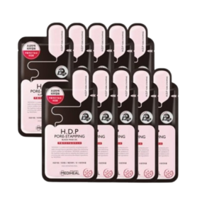 메디힐 HDP 포어스탬핑 블랙 마스크 이엑스 25ml, 20매입, 1개