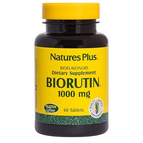 네이쳐스플러스 바이오루틴 1000mg 60정 베지캡슐 NaturesPlus BioRutin