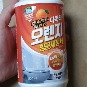 다목적 오렌지 향균세정제, 1개, 1개, 820ml