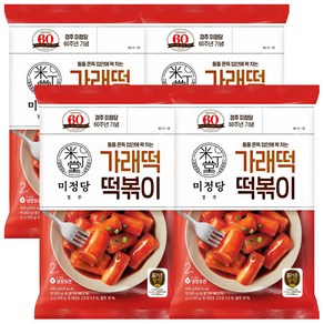 CJ제일제당 미정당 방앗간 가래떡 떡볶이, 400g, 4개