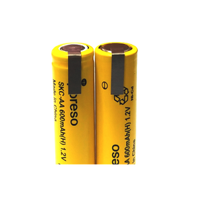 PORESO SKC-AA 600mAh 2.4V 2N 직렬 단자타입 Ni-CD 니켈카드뮴 필립스 면도기 바리깡 배터리 충전지 리필배터리, 1개, 1개입