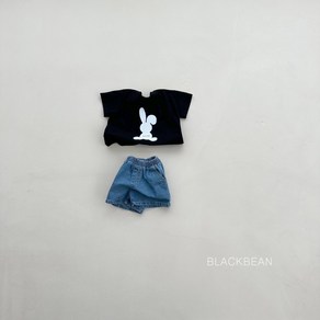 블랙빈 버니티 S-XL 25여름 유아옷