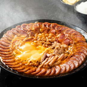 [프로즌]스모크드 소시지 부대찌개 500g, 1개