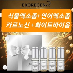 (리쥬란+엑소좀+카르노신)엑소리젠 플래티넘 트리플 엑소좀 앰플12ml*4병