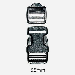 [청라핸즈] 가방버클 25mm(12-160), 1개