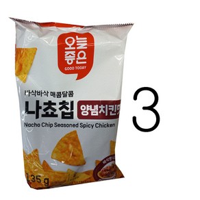 오늘좋은 나쵸 양념치킨맛, 135g, 3개