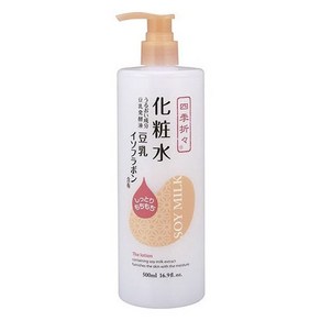 쿠마노 두유 이소플라본 화장수, 1개, 500ml