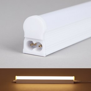 동성 LED T5 에코 간접조명 플리커프리 KS인증, KS고효율 300mm 5W 3000K 전구색, 1개