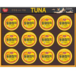 동원 참치 선물세트 S12호 + 쇼핑백, 12개