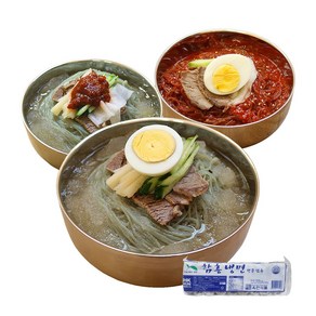 선비찬 옥천냉면 물냉면 10인분(옥천함흥냉면사리2Kg+냉면육수10봉)