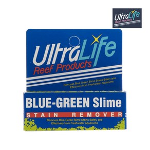 울트라라이프 블루 그린 슬라임 스테인 리무버 담수용 9g / Ultalife Blue Geen Slime Stain Remove, 1개