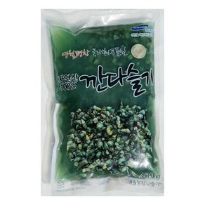 청정한 동강에서 잡은 자연산 깐다슬기, 자연산 깐다슬기 400g, 5개