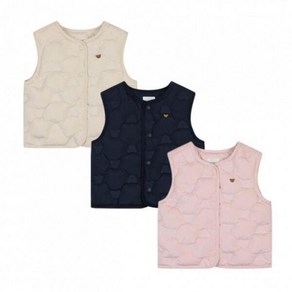 [아가방] TC01 제프무봉제다운조끼(IVORY NAVY PINK)_ 01R751305