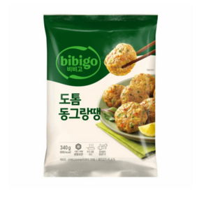 [씨제이] CJ 비비고 도톰 동그랑땡, 340g, 2개