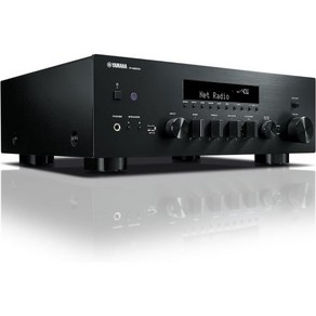 Yamaha RN600A 네트워크 수신기 고해상도 음원 지원 Wide FMAM 튜너 WiFi 블루투스 송수신 Silve, ブラック