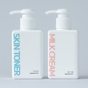 스킨도로시 대용량 토너450ml+로션450ml 기초 세트, 1세트