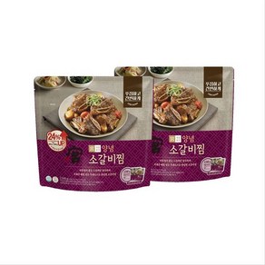 궁 양념 소갈비찜 1kg x 2 x 2 팩, 4.08kg, 1개