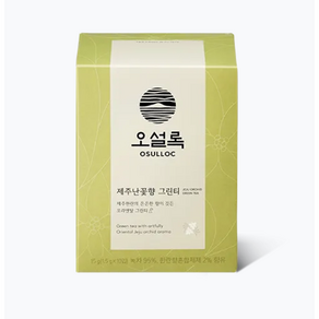 [오설록] 제주 난꽃향 그린티, 15g, 1개입, 1개