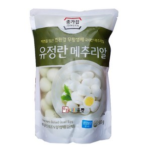 대상 종가집 유정란메추리알(냉장) 500g /, 1개