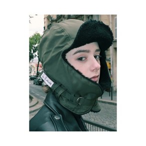 [슬리피슬립] [Unisex]F/W Revesible Satin Toope Hat Khaki