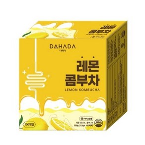 다하다 레몬콤부차, 1.5g, 100개입, 1개