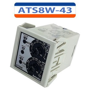 오토닉스 ATS8W-43 소형멀티Twin타이머 0.3초~30시간 8PIN, 본품만 구입, 1개