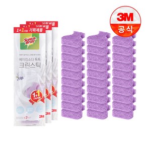 [3M]크린스틱 변기청소 베이킹소다 리필 5+5입, 3개