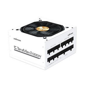 잘만 TeaMax II 1200W 80PLUS Gold 풀모듈러 화이트 ATX 3.0 PCIE5